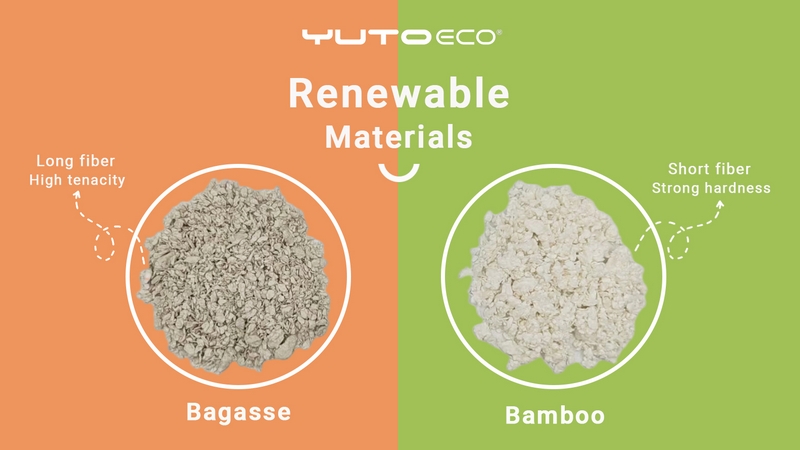 renewable plant fiber materials