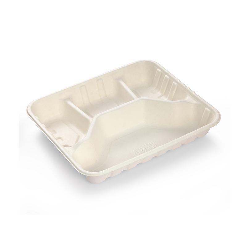 Biodegradable rectangle container