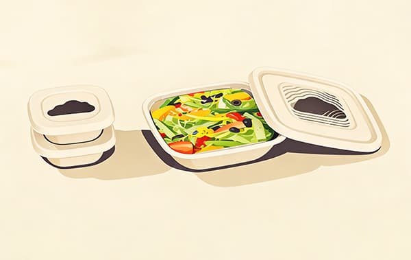 Cold food lunch box series